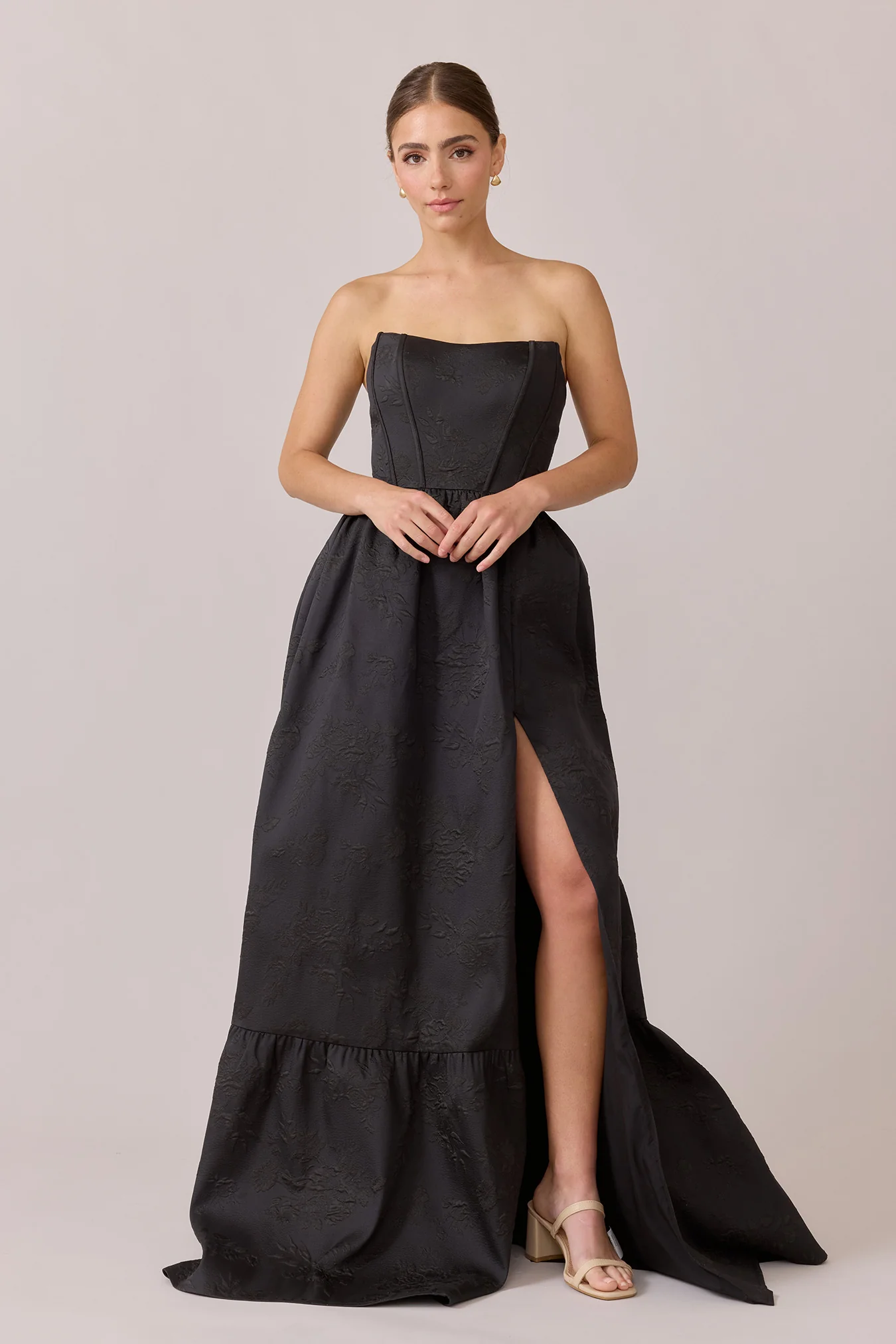 Vienna Jacquard Dress | Made To Order - Image 10