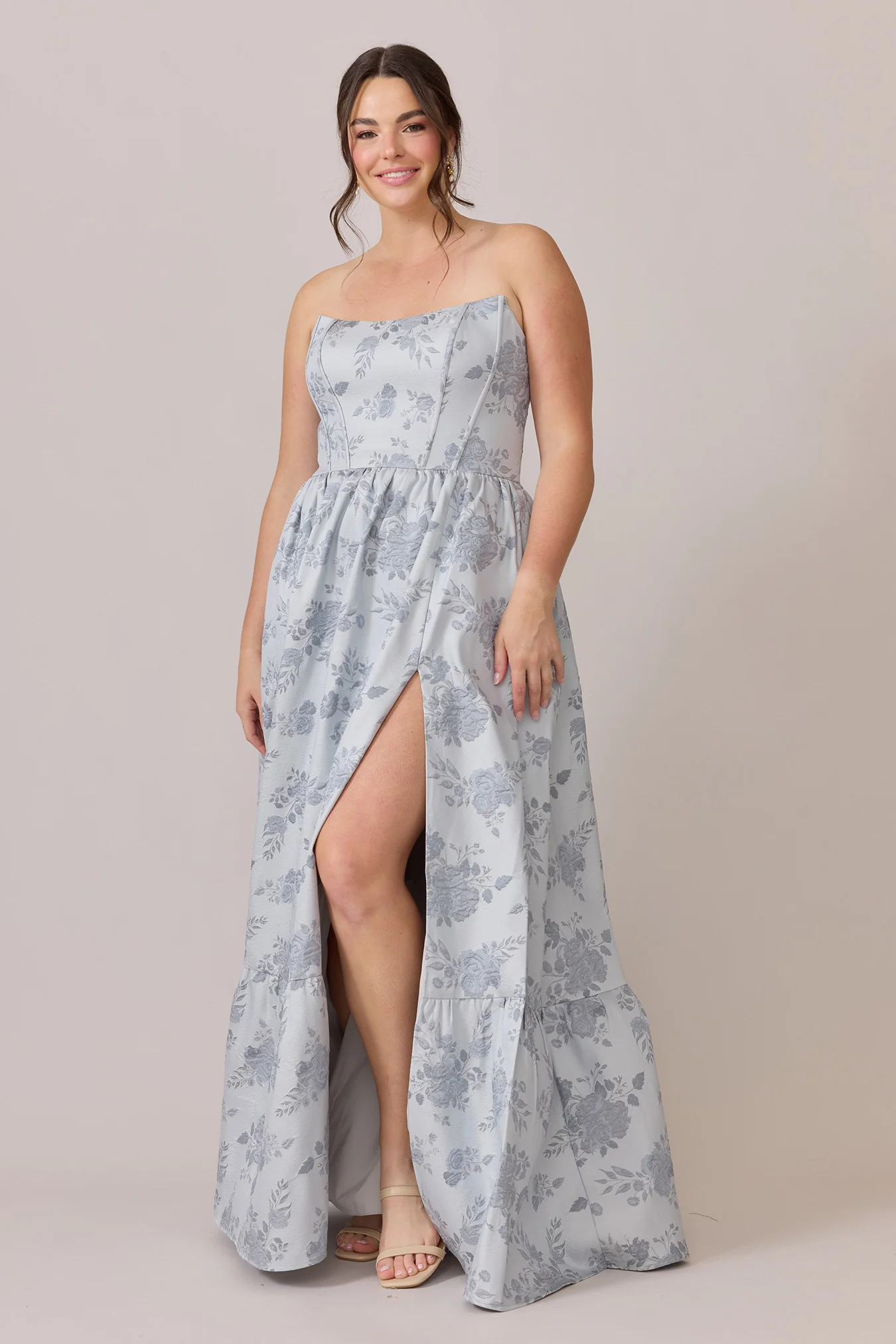 Vienna Jacquard Dress | Made To Order - Image 15