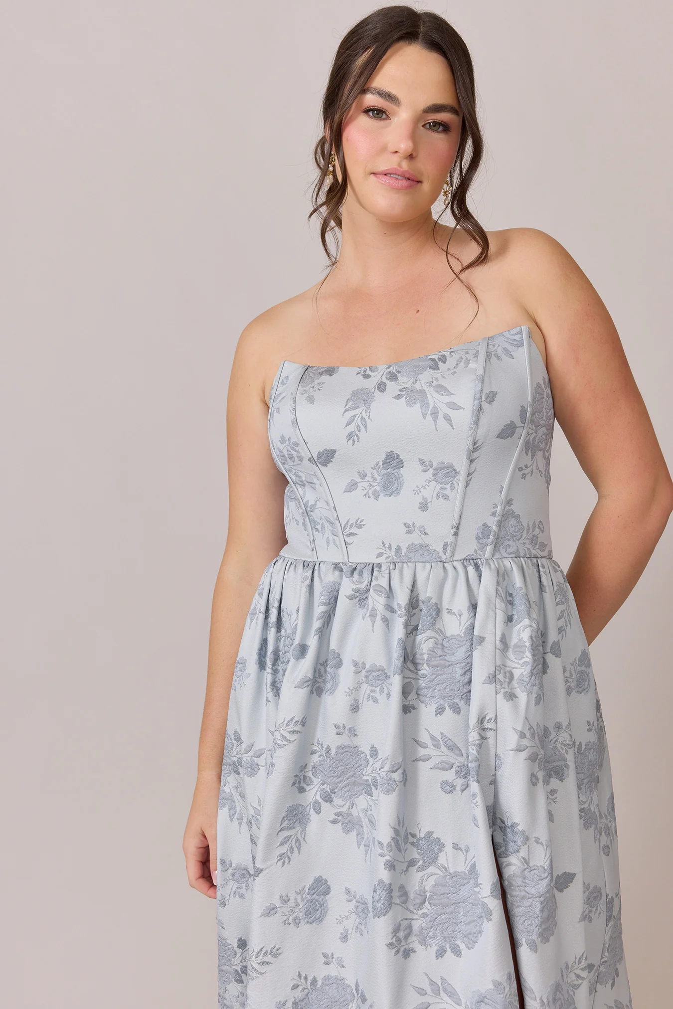Vienna Jacquard Dress | Made To Order - Image 16