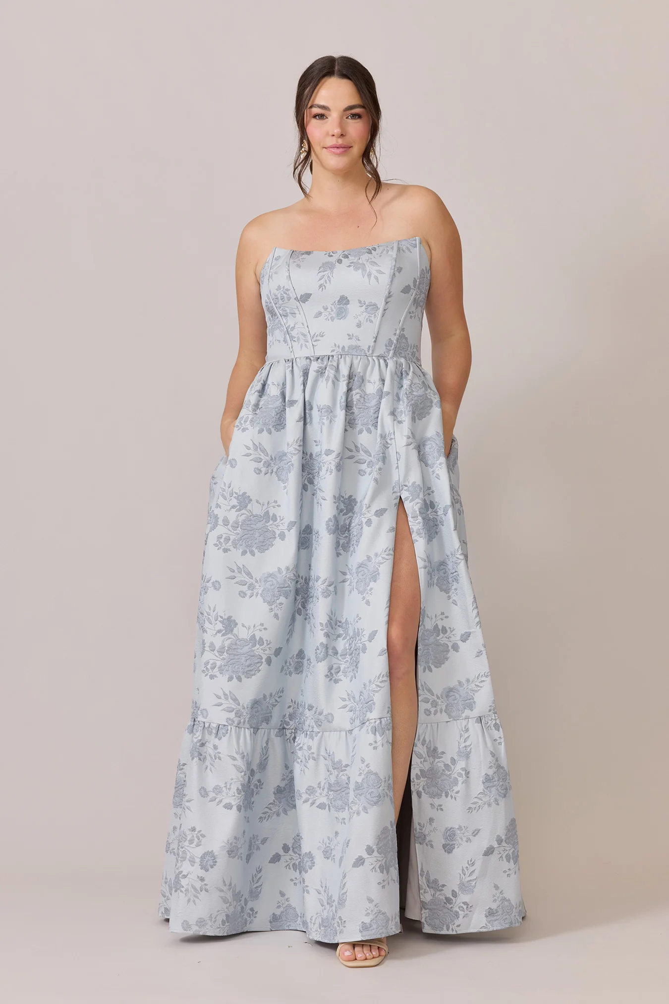 Vienna Jacquard Dress | Made To Order - Image 19