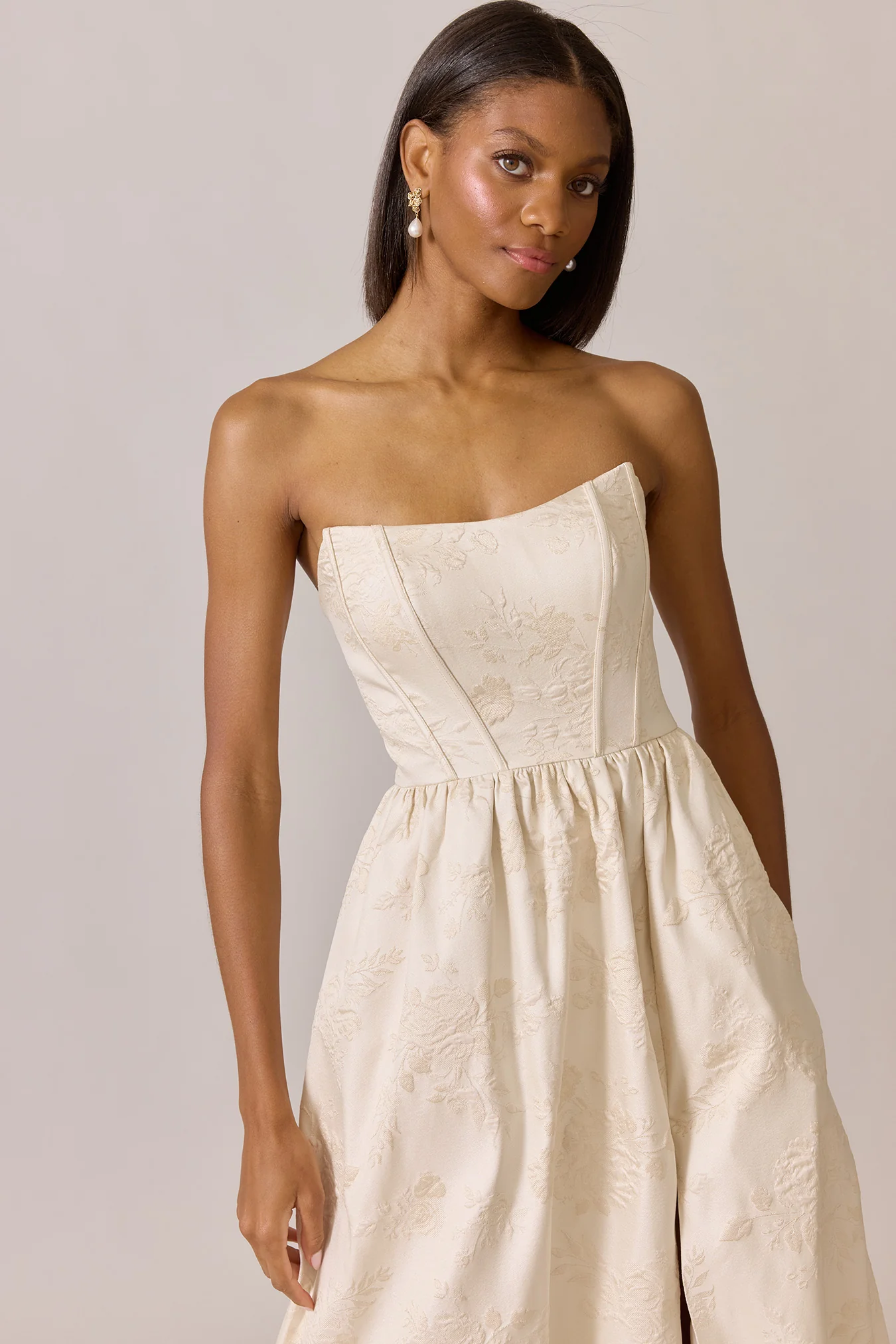 Vienna Jacquard Dress | Made To Order - Image 4