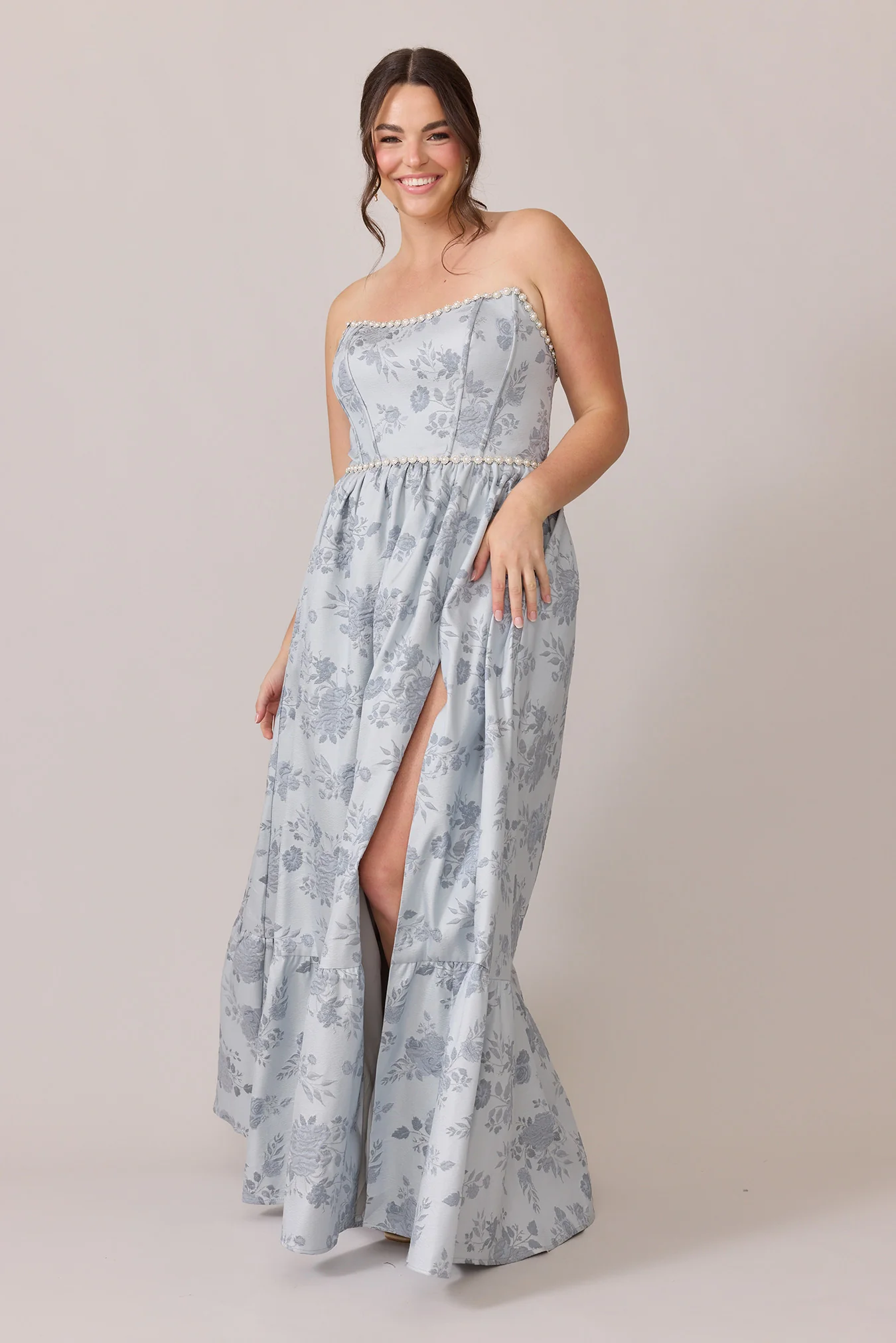Vienna Luxe Jacquard Dress | Made To Order - Image 10