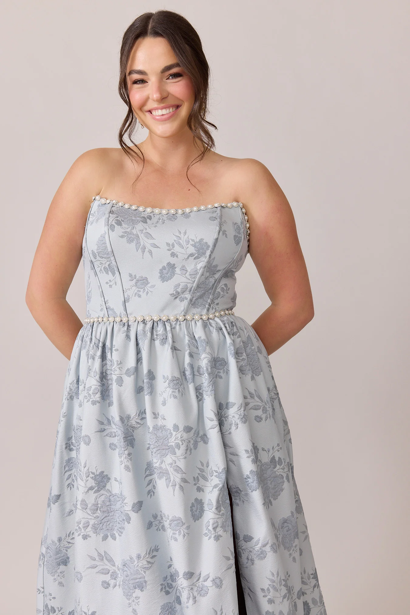 Vienna Luxe Jacquard Dress | Made To Order - Image 12