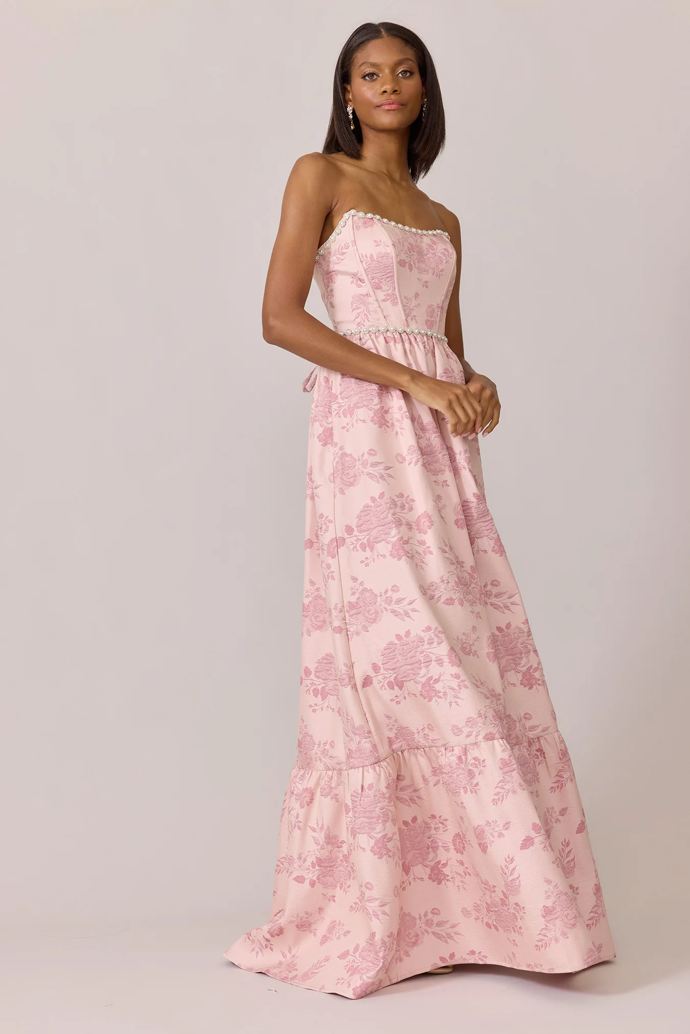 Vienna Luxe Jacquard Dress | Made To Order - Image 3