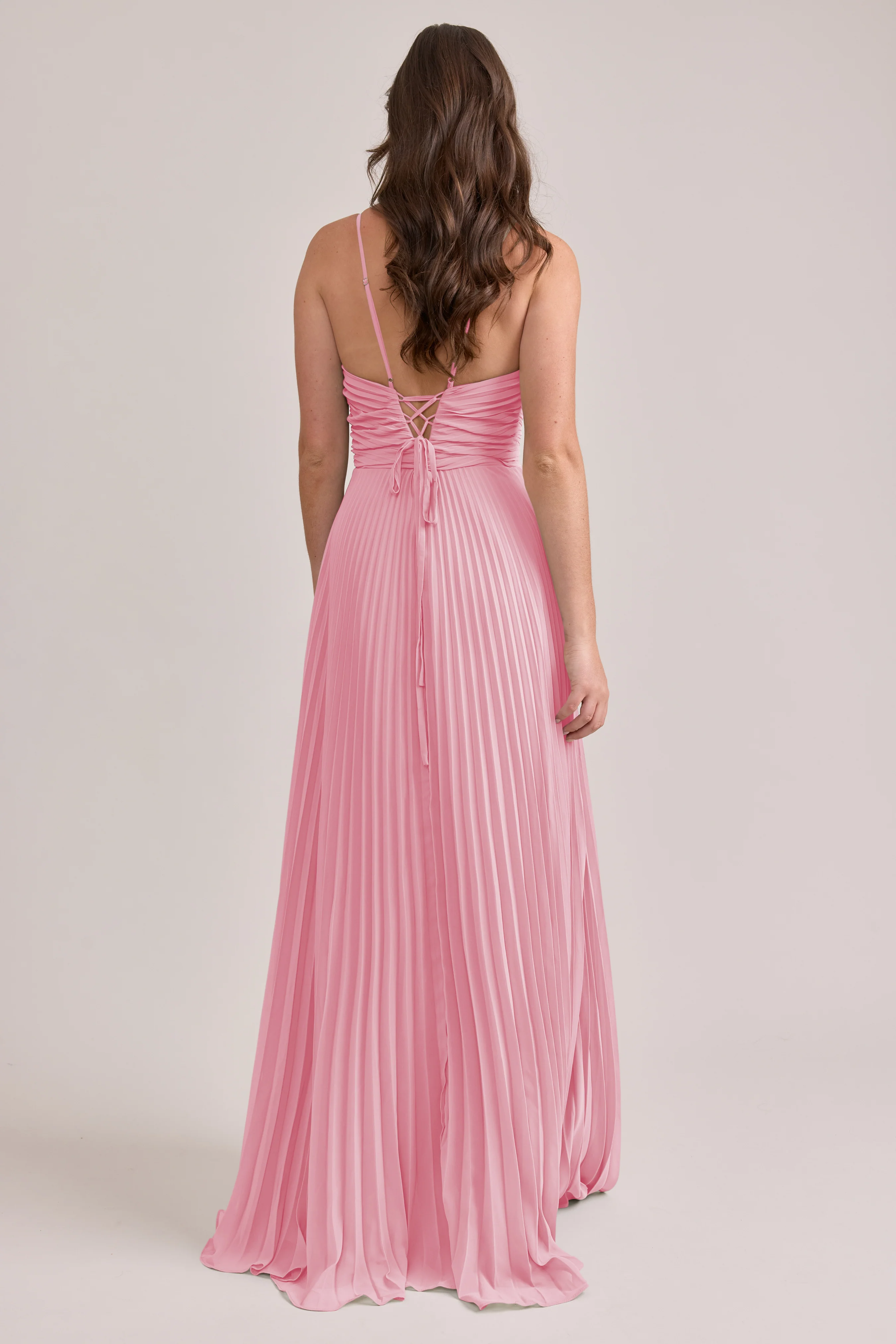 Vivian Chiffon Pleated Dress | Made To Order - Image 107