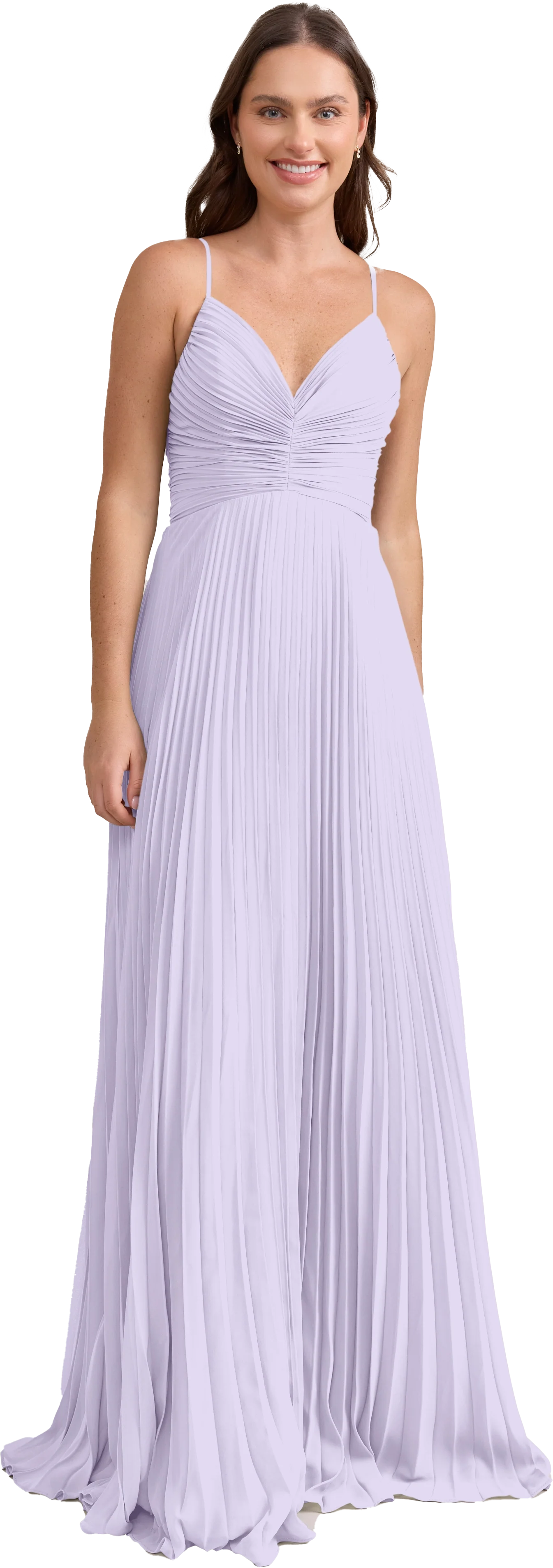 Vivian Chiffon Pleated Dress | Made To Order - Image 147