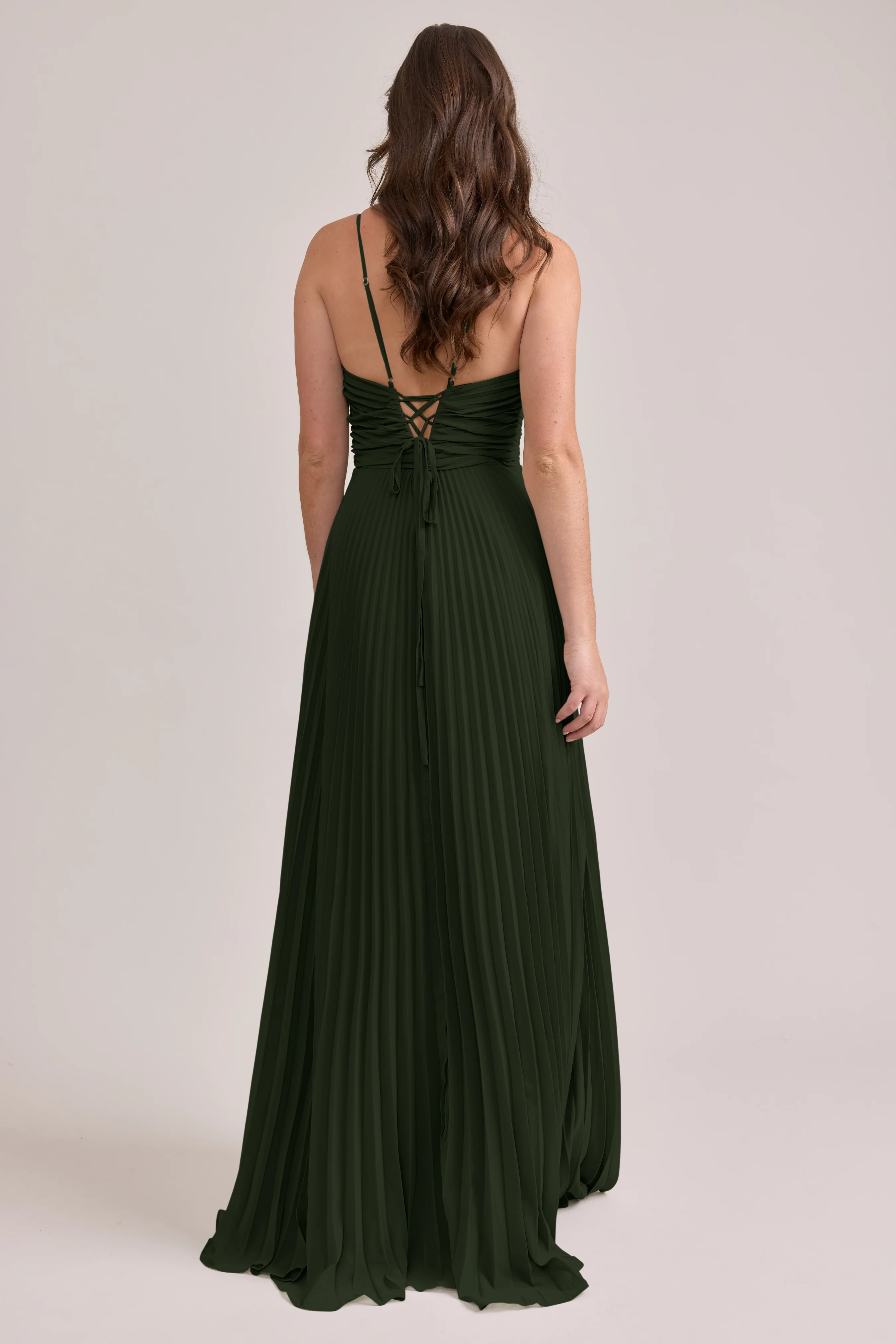 Vivian Chiffon Pleated Dress | Made To Order - Image 31