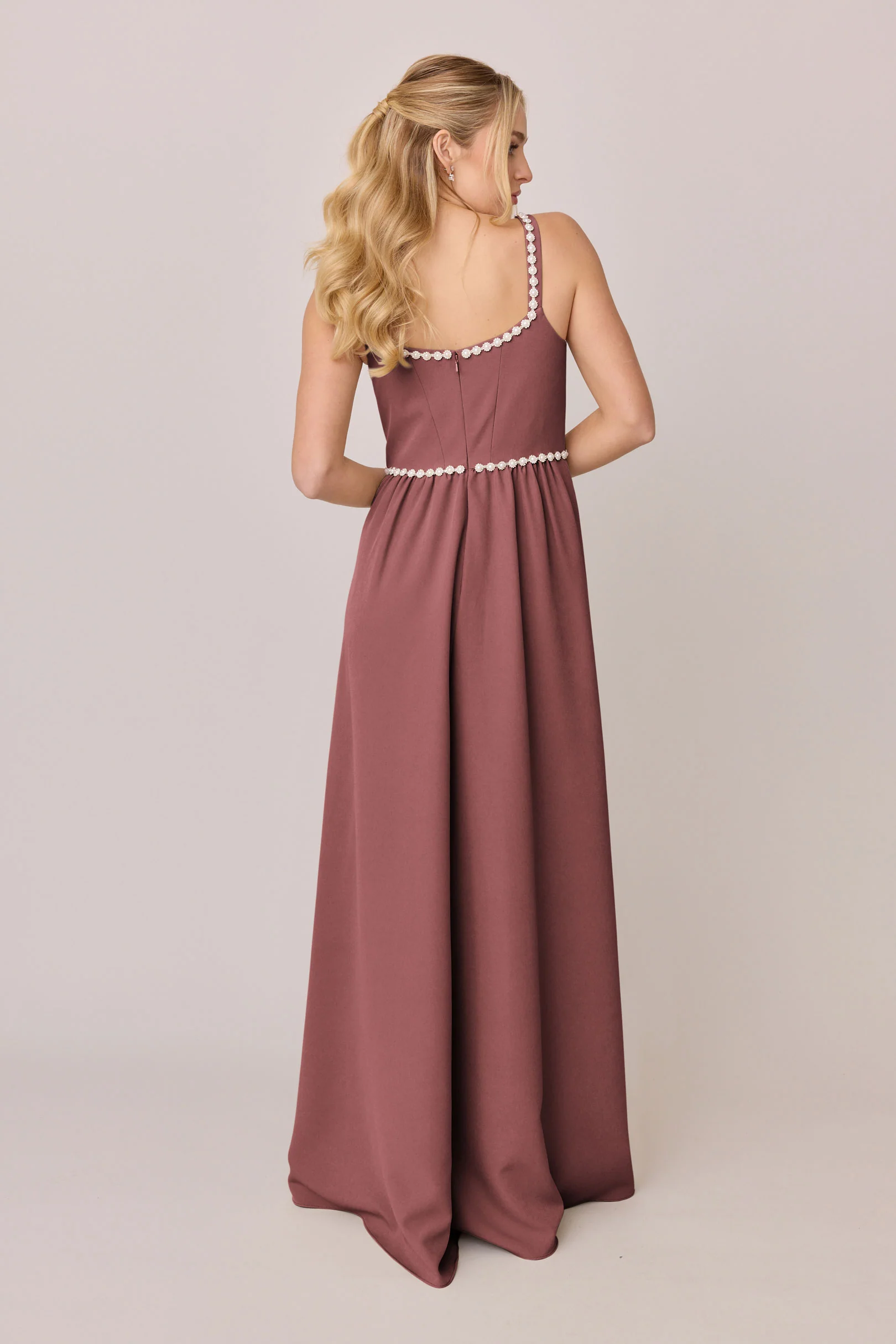 Whitney Luxe Crepe Dress | Made To Order - Image 15