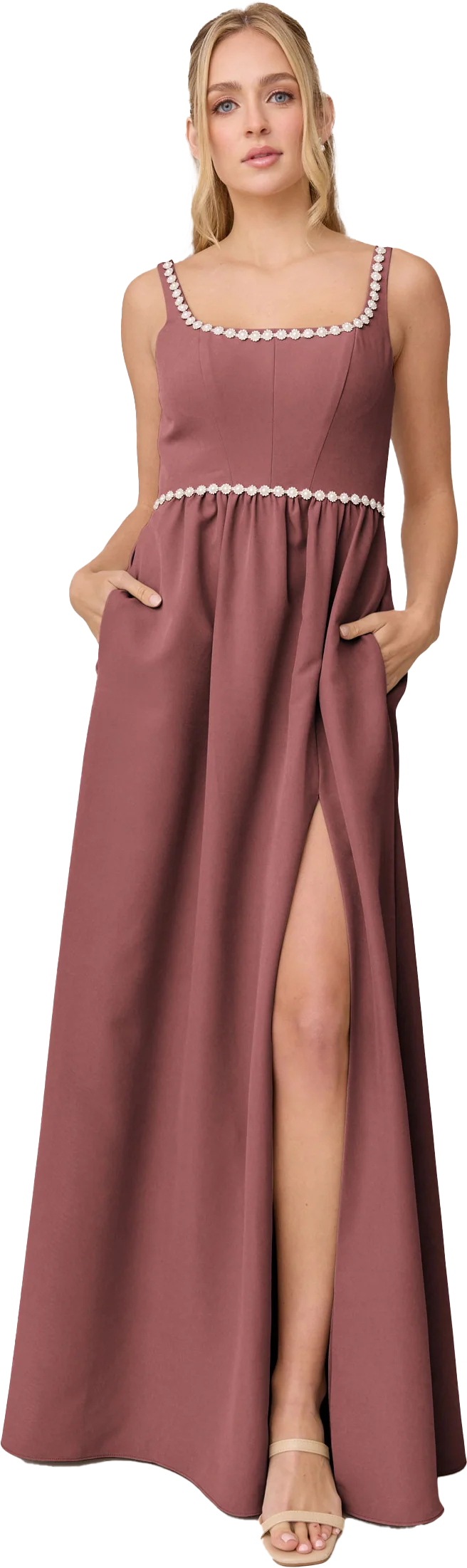 Whitney Luxe Crepe Dress | Made To Order - Image 86