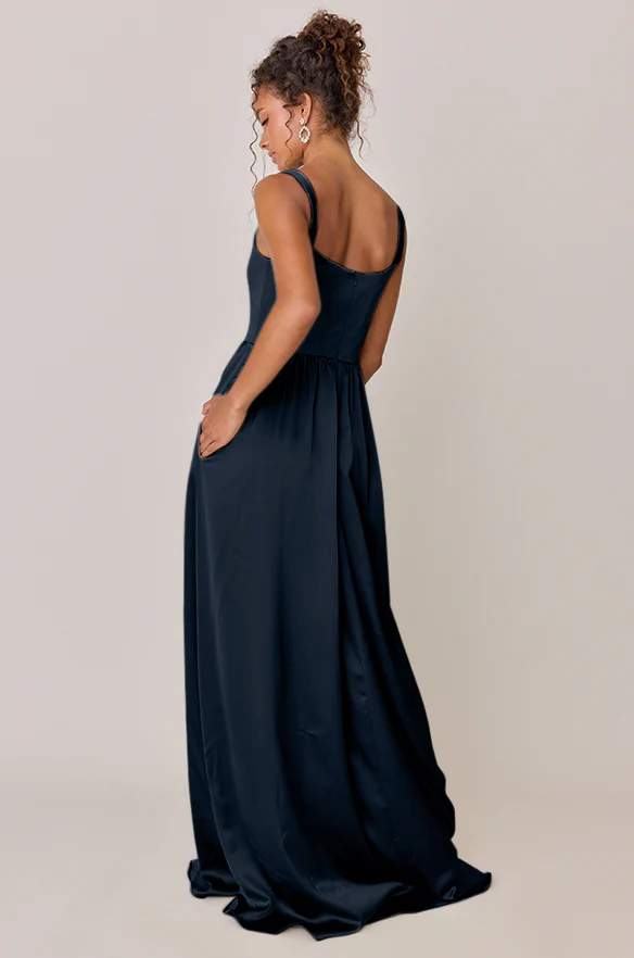 Whitney Satin Dress | Made To Order - Image 105