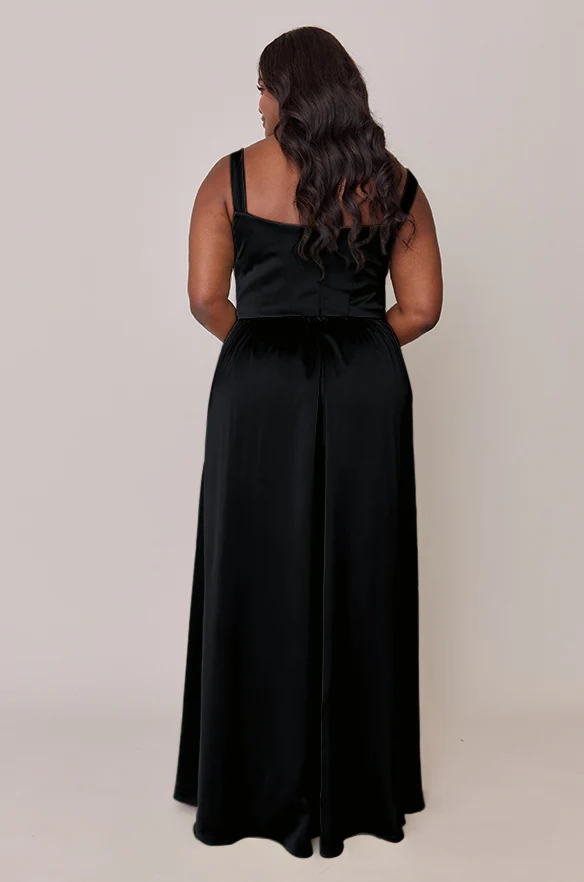 Whitney Satin Dress | Made To Order - Image 11