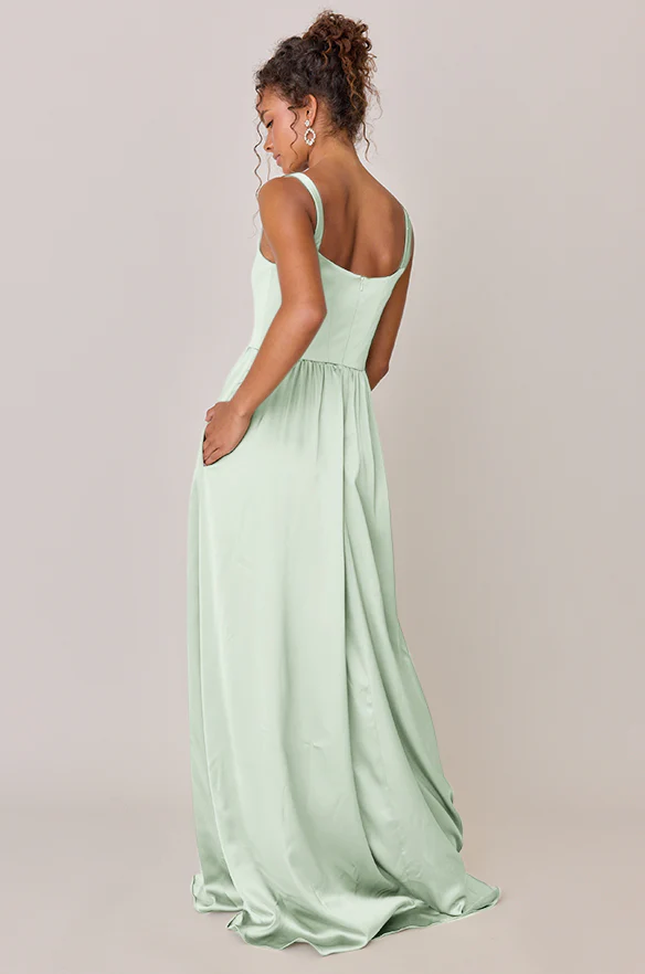 Whitney Satin Dress | Made To Order - Image 121