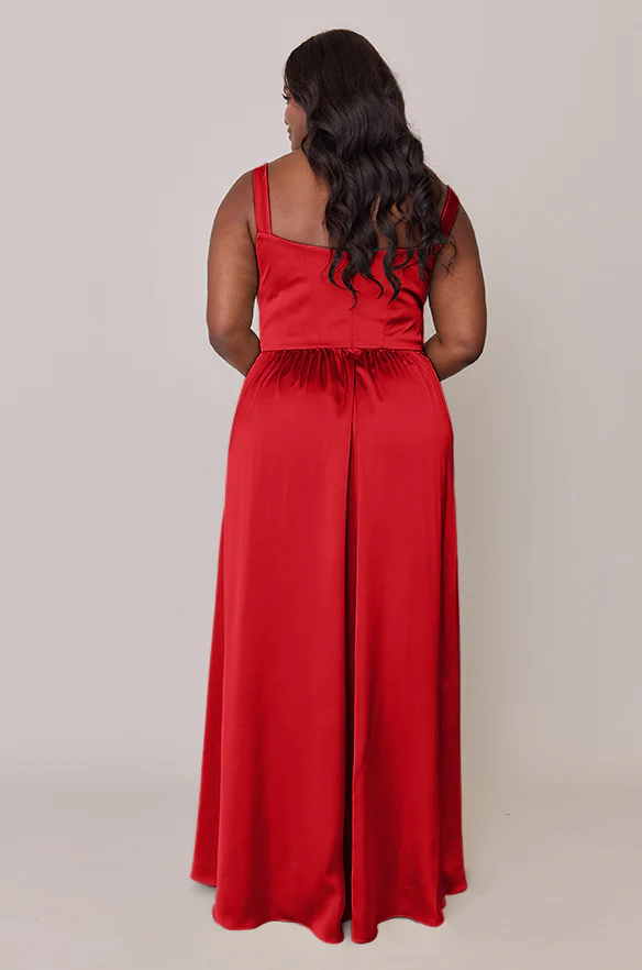 Whitney Satin Dress | Made To Order - Image 123