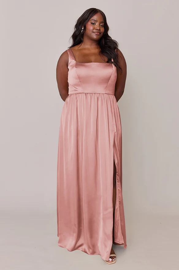 Whitney Satin Dress | Made To Order - Image 14
