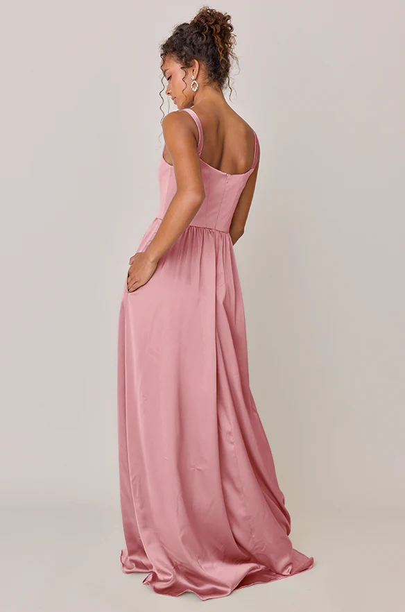 Whitney Satin Dress | Made To Order - Image 141