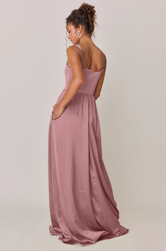 Whitney Satin Dress | Made To Order - Image 176