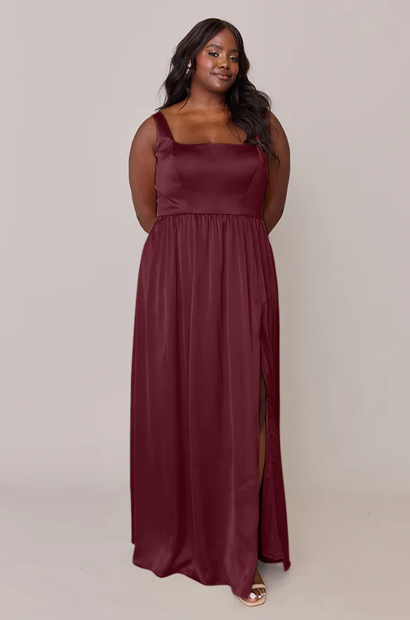 Whitney Satin Dress | Made To Order - Image 18