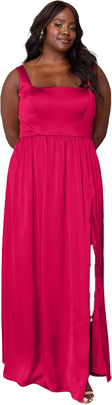 Whitney Satin Dress | Made To Order - Image 207