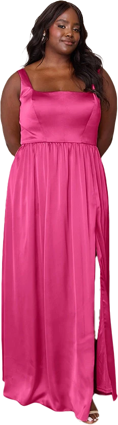 Whitney Satin Dress | Made To Order - Image 213
