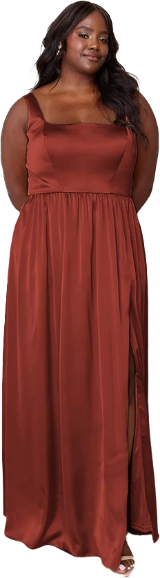 Whitney Satin Dress | Made To Order - Image 232