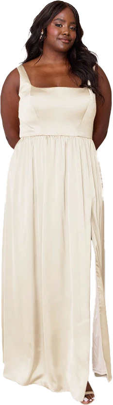 Whitney Satin Dress | Made To Order - Image 235
