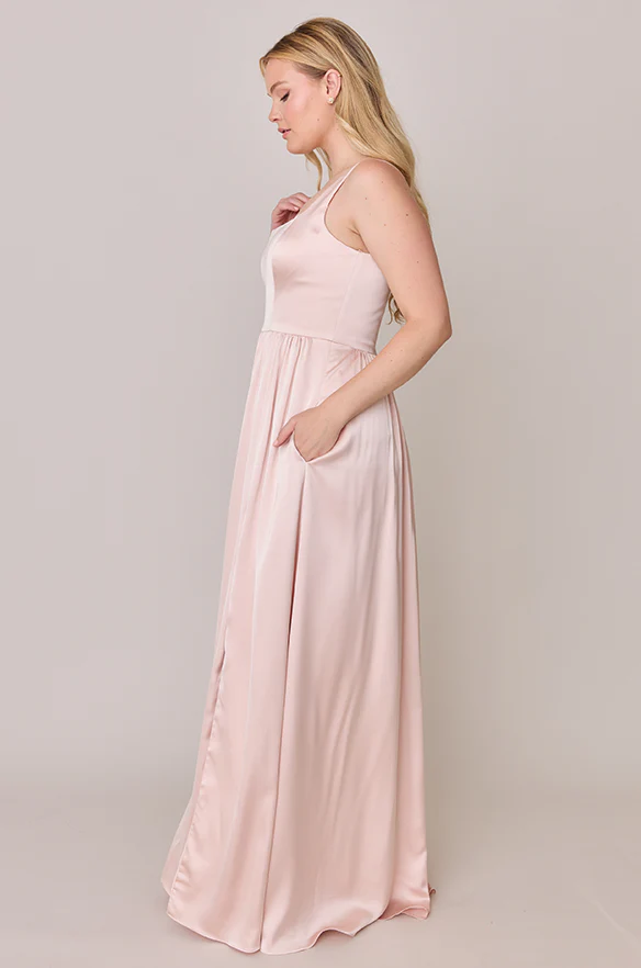 Whitney Satin Dress | Made To Order - Image 3