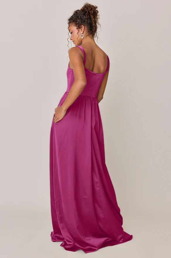 Whitney Satin Dress | Made To Order - Image 57