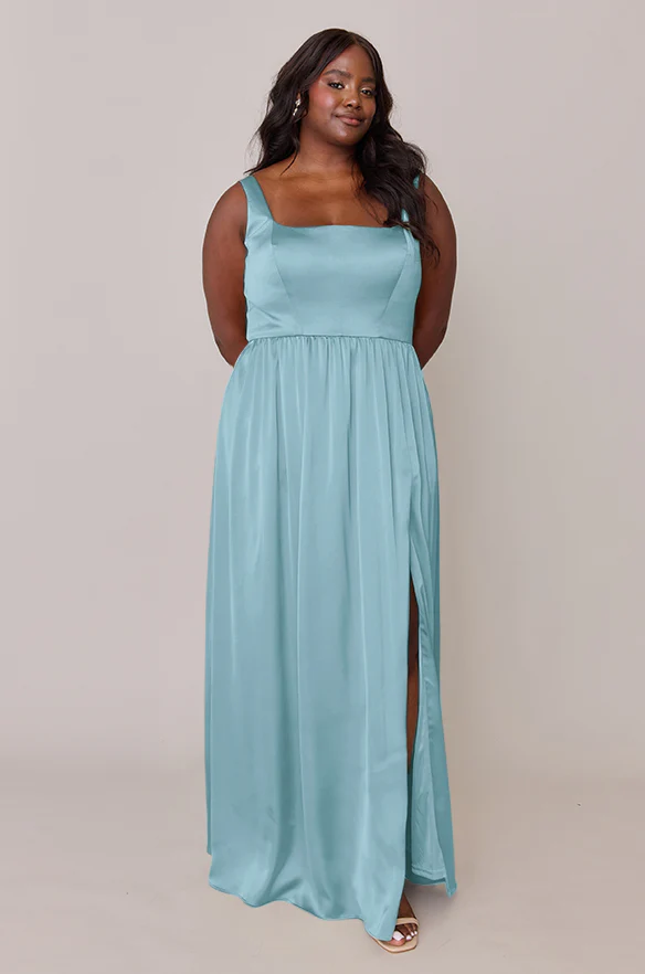 Whitney Satin Dress | Made To Order - Image 74