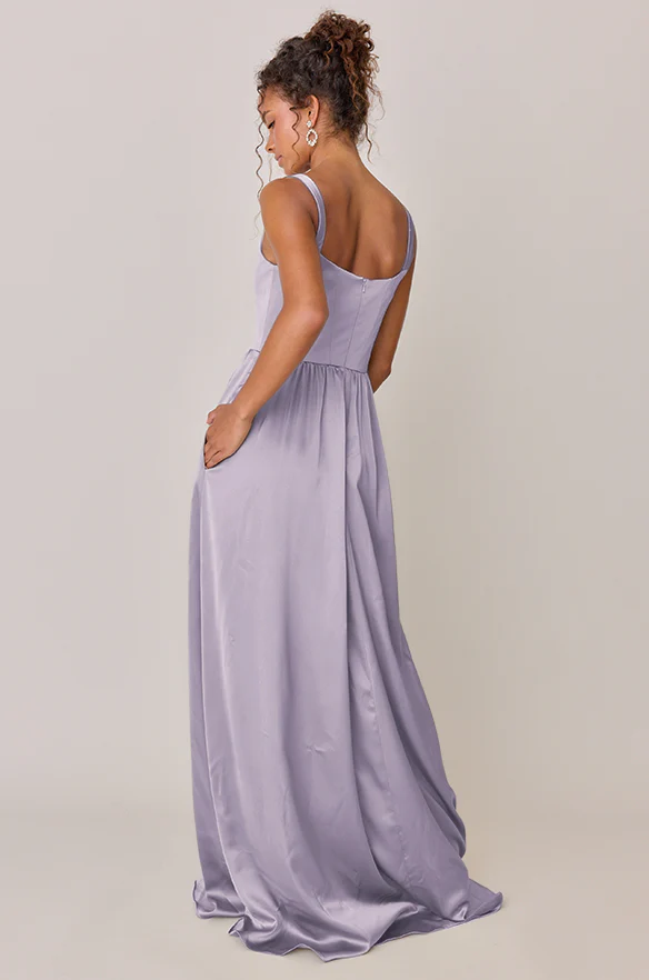 Whitney Satin Dress | Made To Order - Image 81