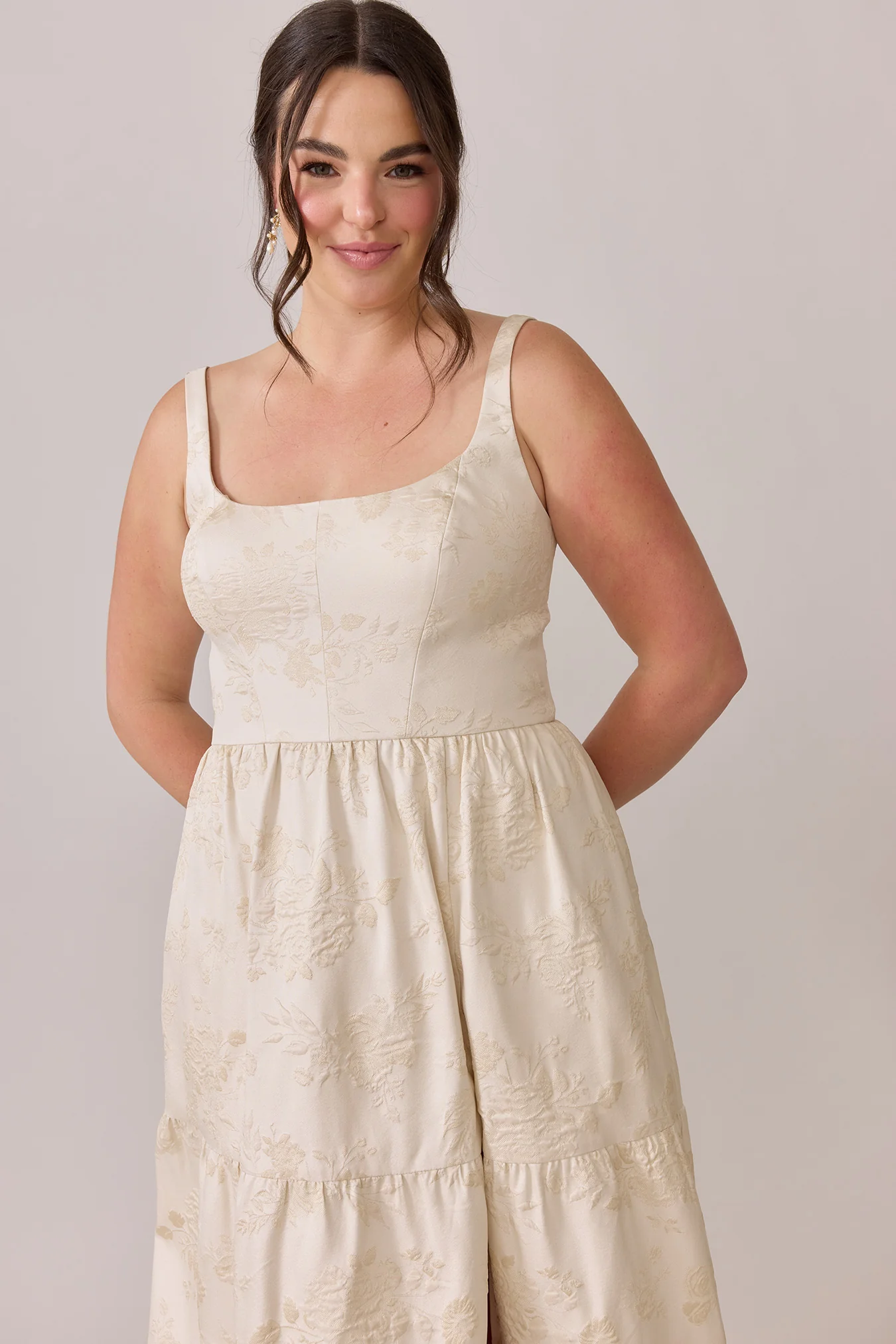 Winslet Jacquard Dress | Made To Order - Image 19