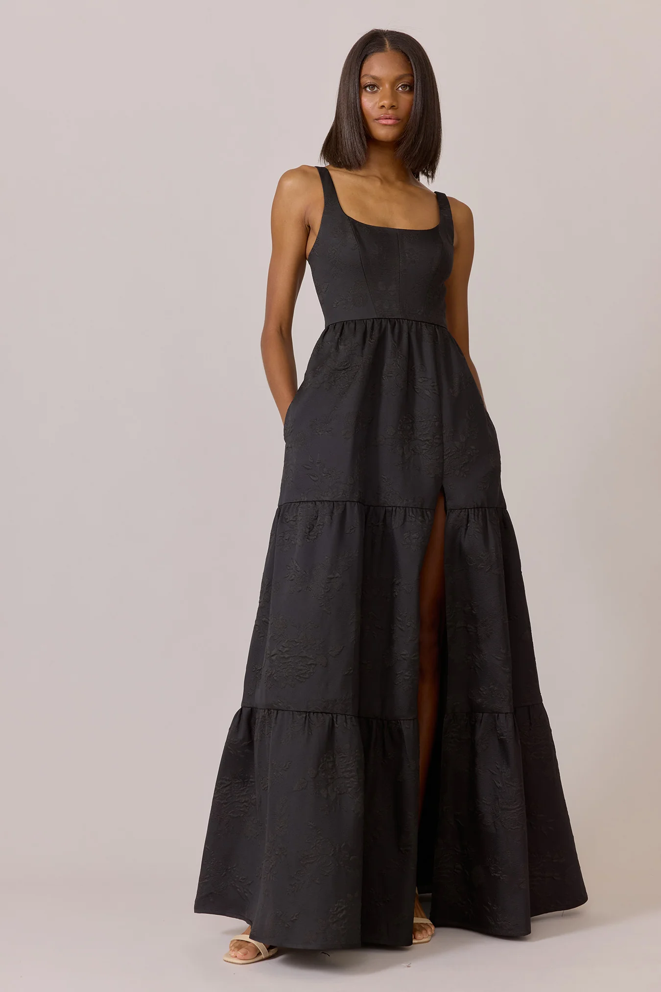 Winslet Jacquard Dress | Made To Order - Image 20