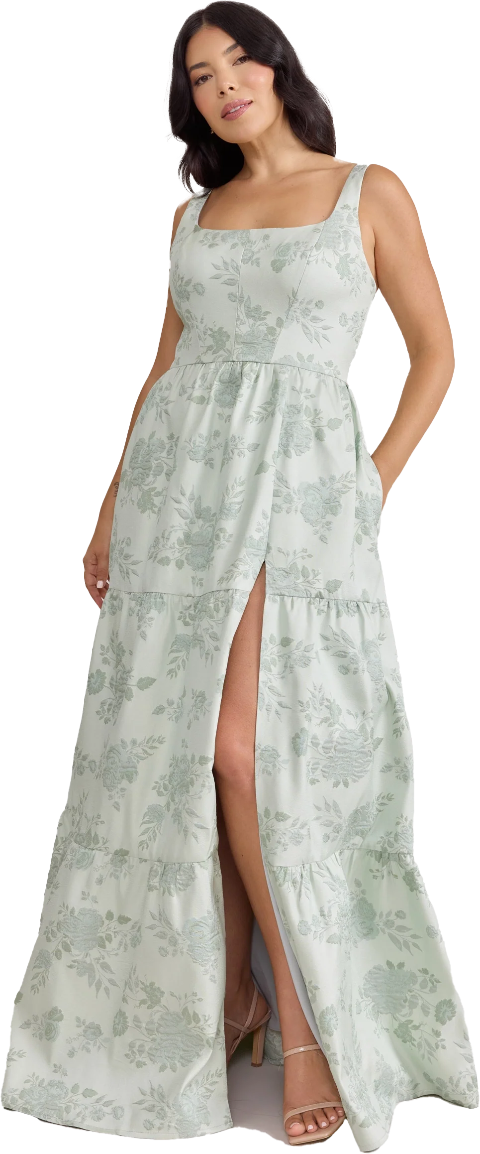 Winslet Jacquard Dress | Made To Order - Image 35