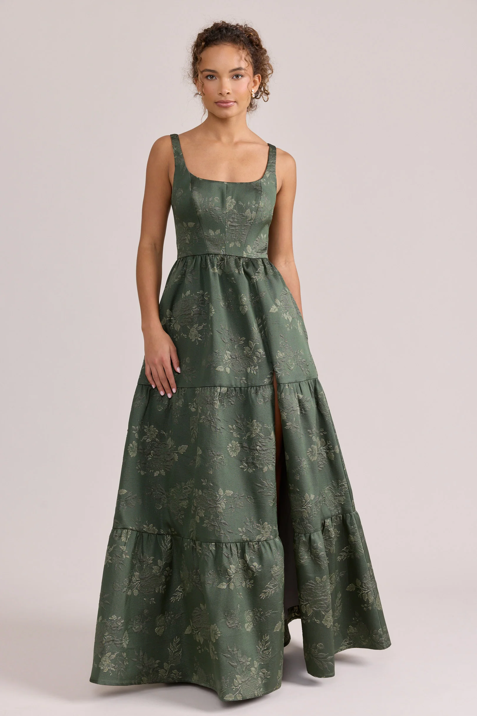 Winslet Jacquard Dress | Made To Order - Image 40