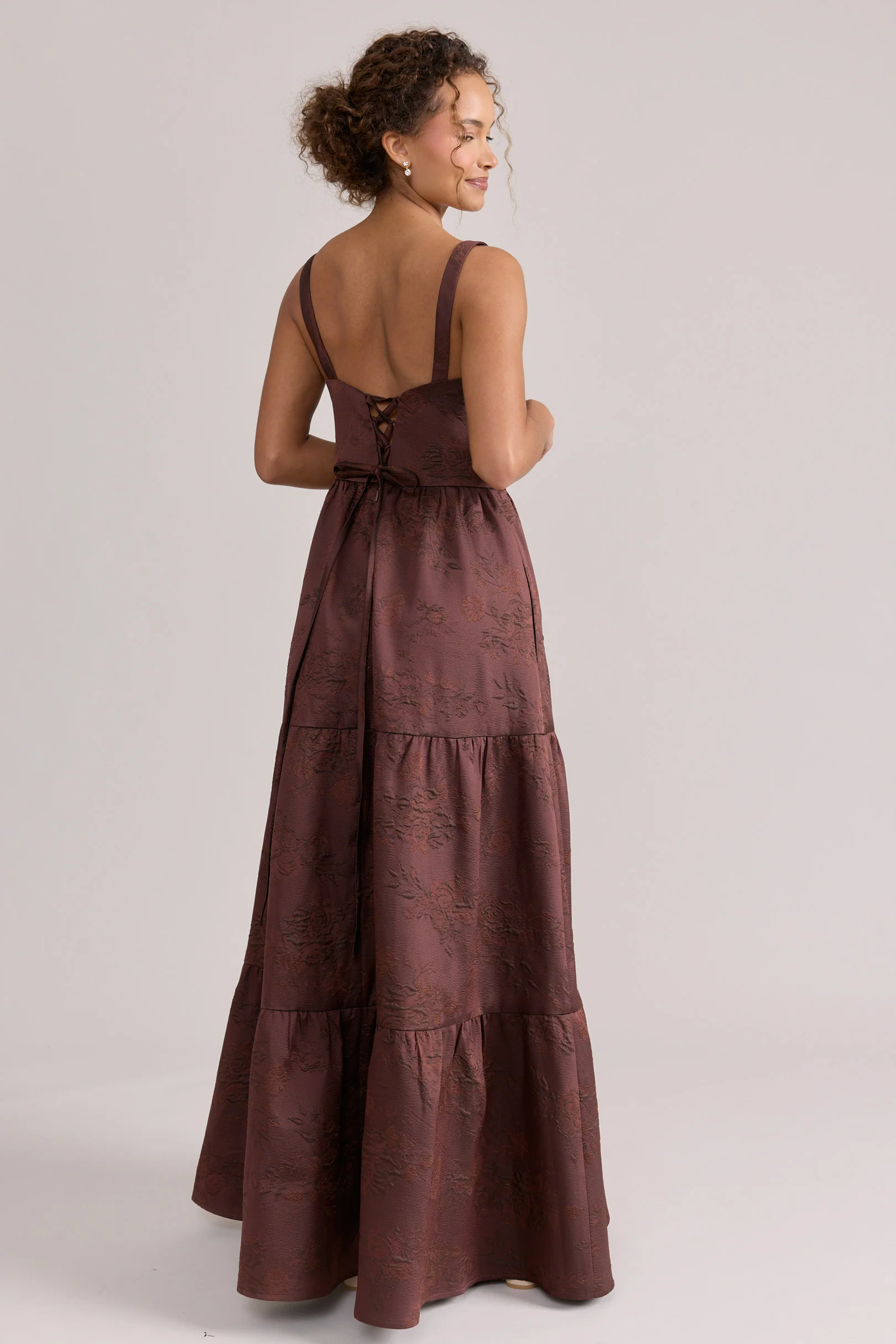 Winslet Jacquard Dress | Made To Order - Image 46