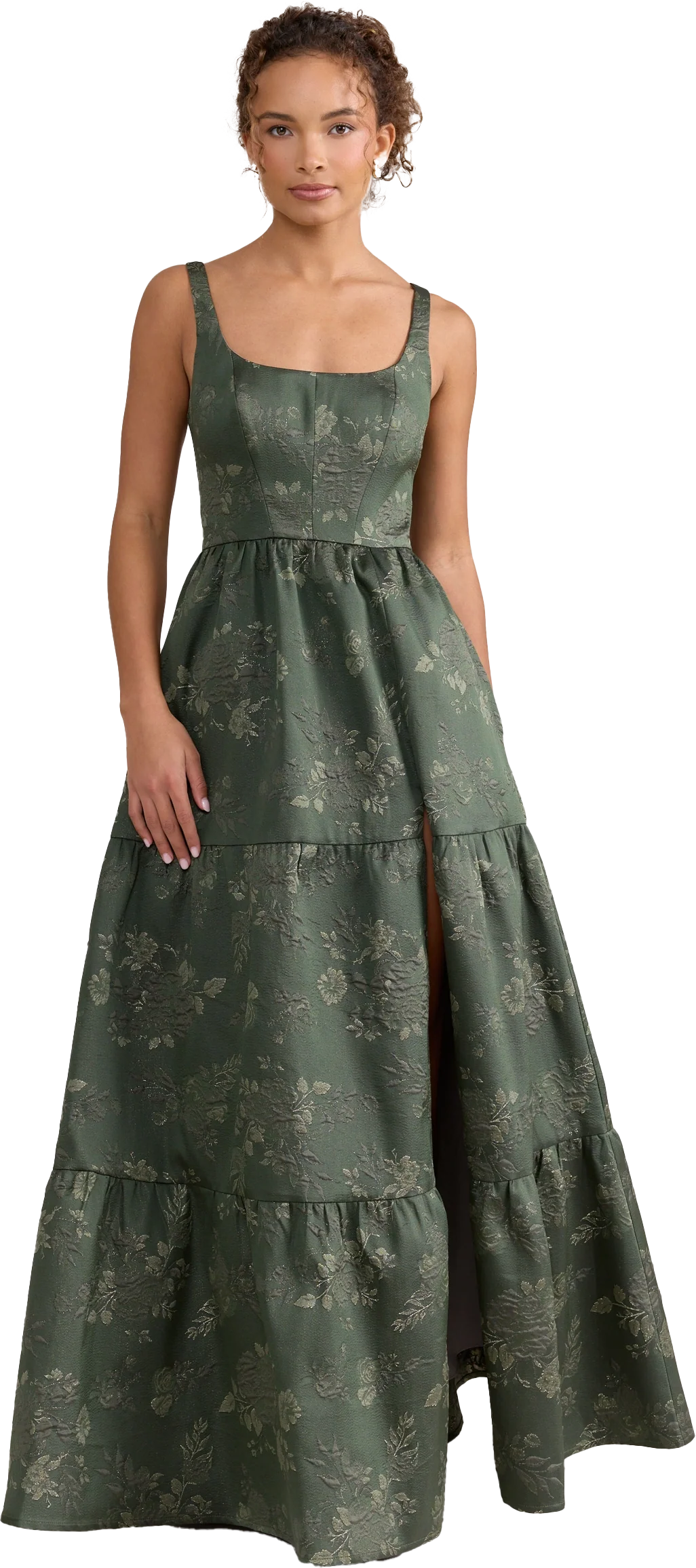 Winslet Jacquard Dress | Made To Order - Image 49