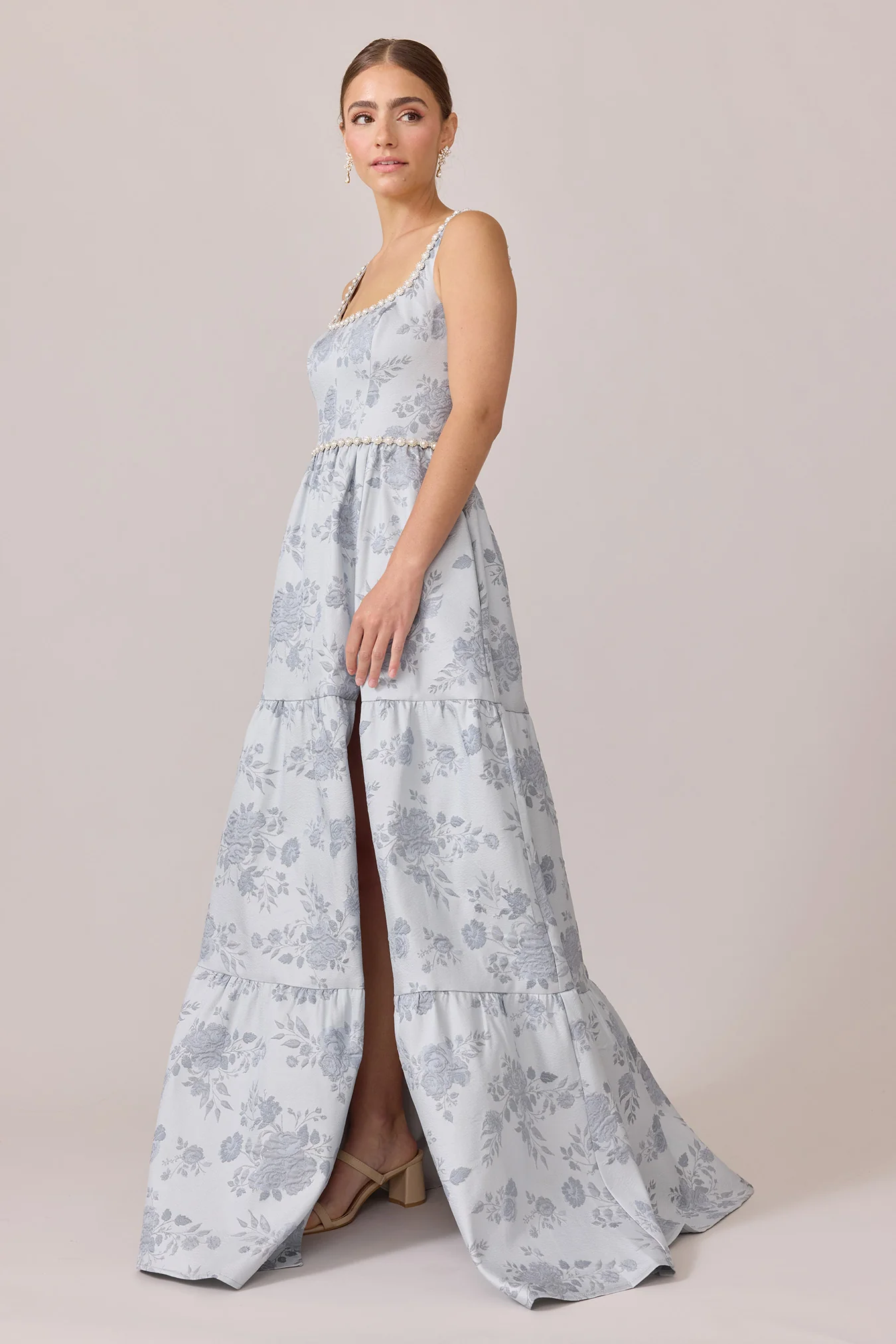 Winslet Luxe Jacquard Dress | Made To Order - Image 11