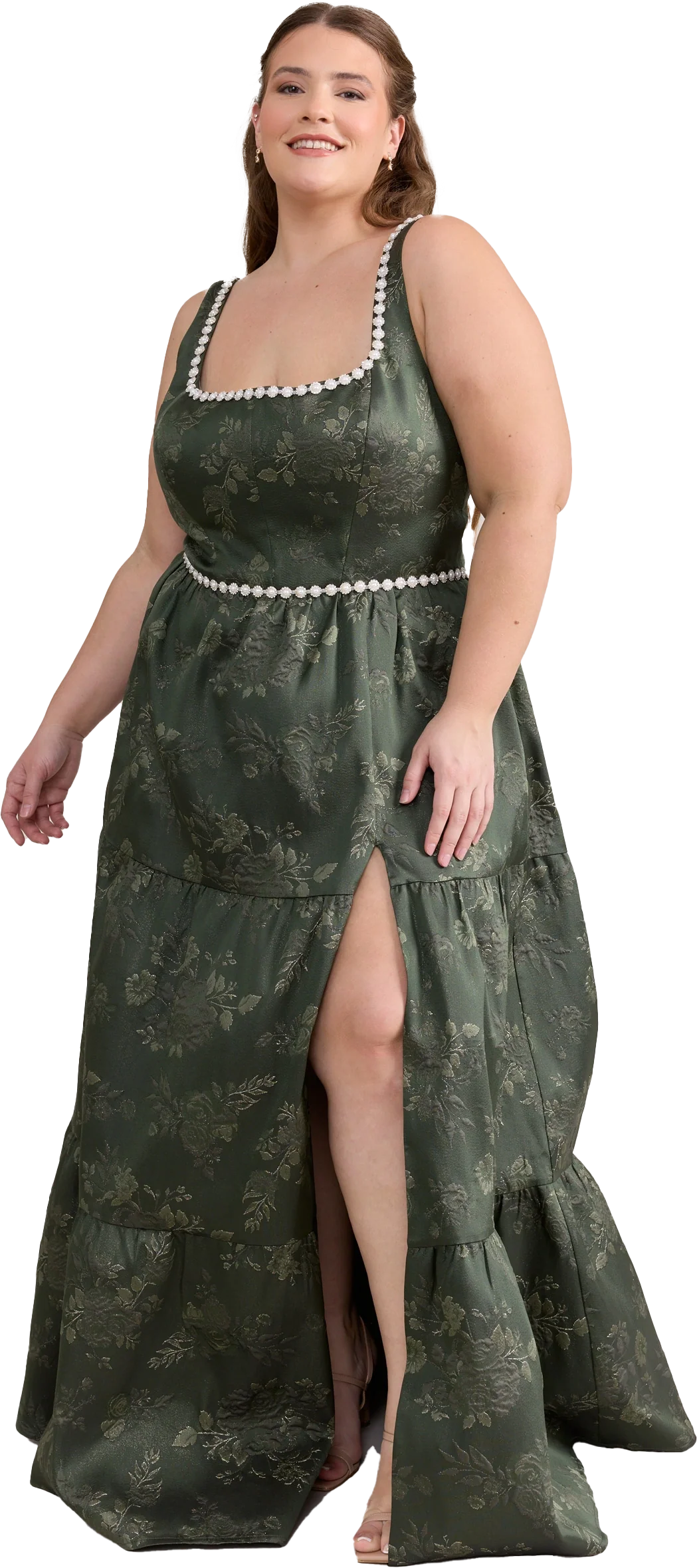 Winslet Luxe Jacquard Dress | Made To Order - Image 41