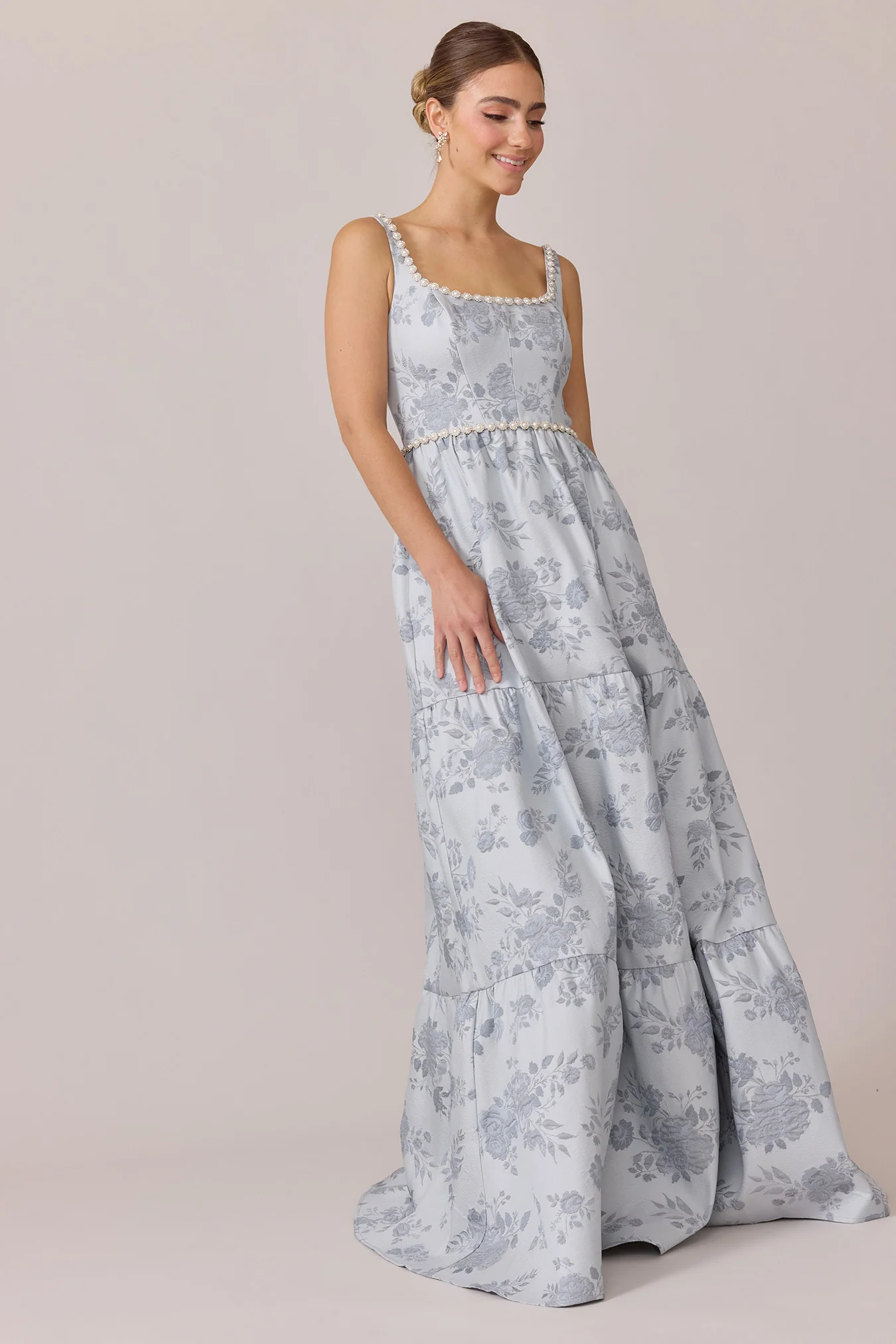 Winslet Luxe Jacquard Dress | Made To Order - Image 8