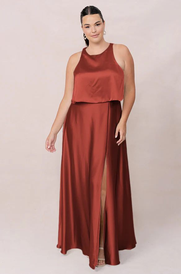 Wren Satin Dress | Made To Order - Image 145