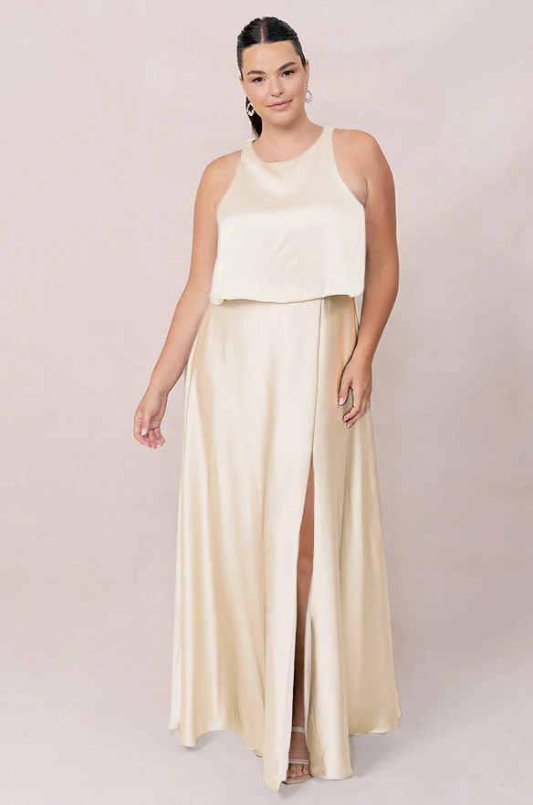 Wren Satin Dress | Made To Order - Image 152