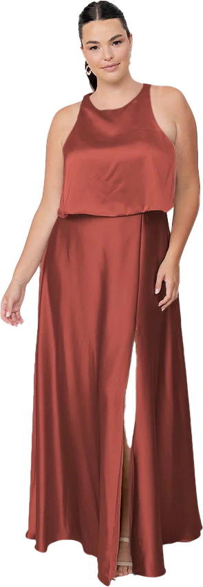 Wren Satin Dress | Made To Order - Image 18