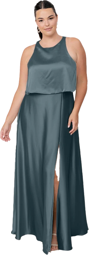 Wren Satin Dress | Made To Order - Image 26