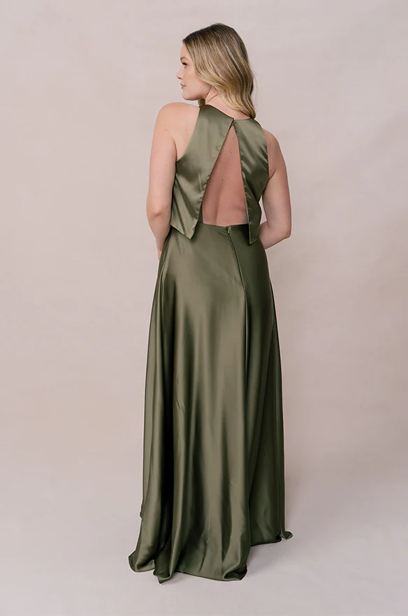 Wren Satin Dress | Made To Order - Image 3