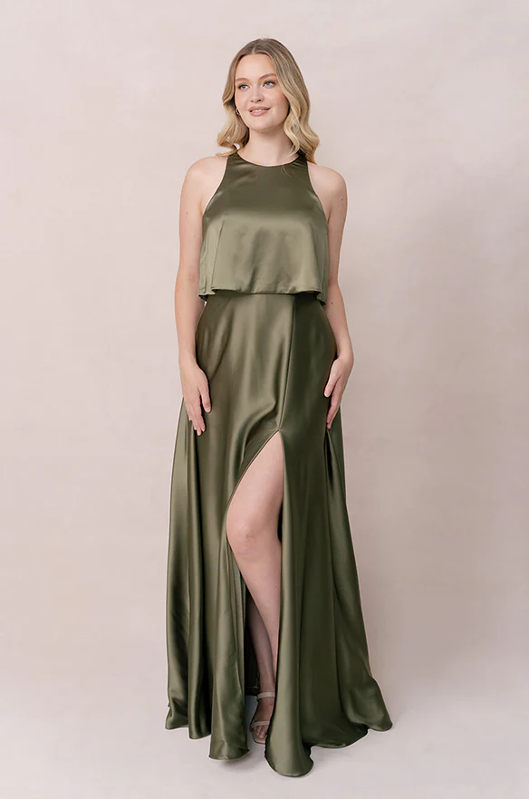 Wren Satin Dress | Made To Order - Image 4