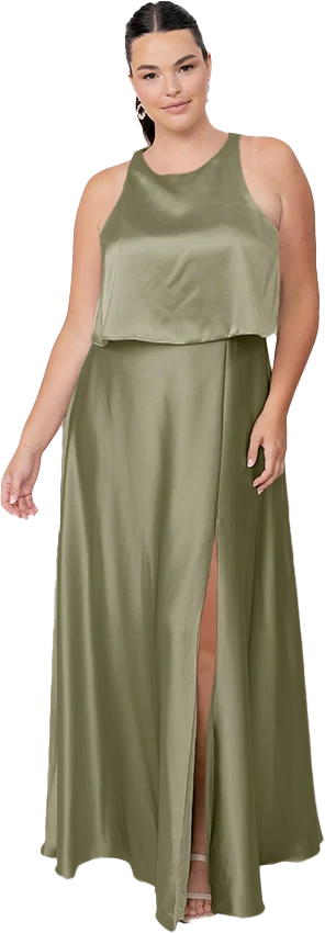 Wren Satin Dress | Made To Order - Image 40