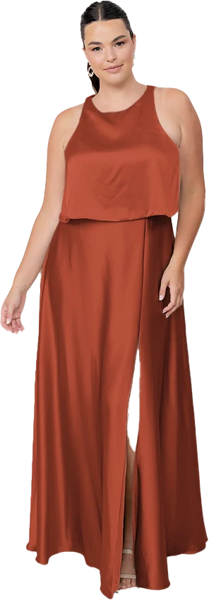 Wren Satin Dress | Made To Order - Image 48