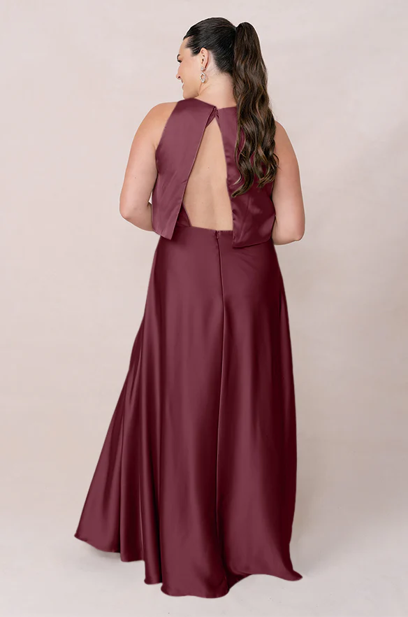 Wren Satin Dress | Made To Order - Image 70