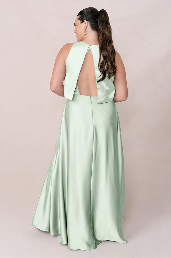 Wren Satin Dress | Made To Order - Image 8