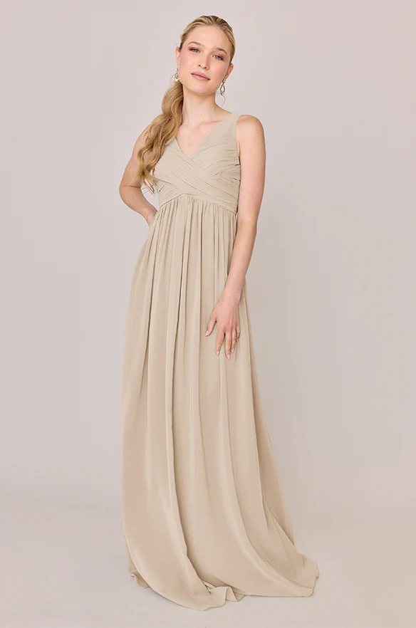 Zoe Chiffon Dress | Made To Order - Image 23